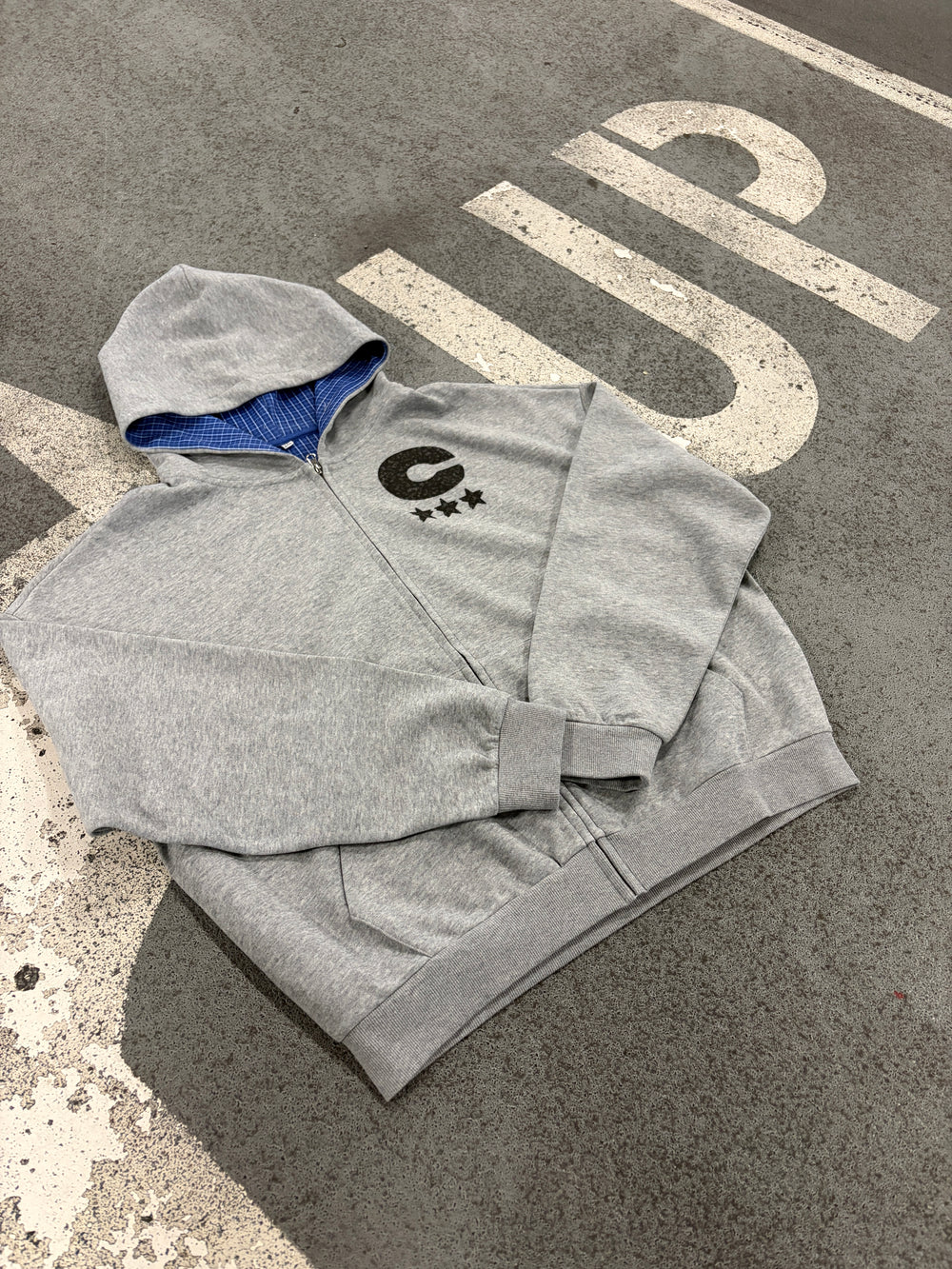 CNTO BASICS ZIP UP HOODIE