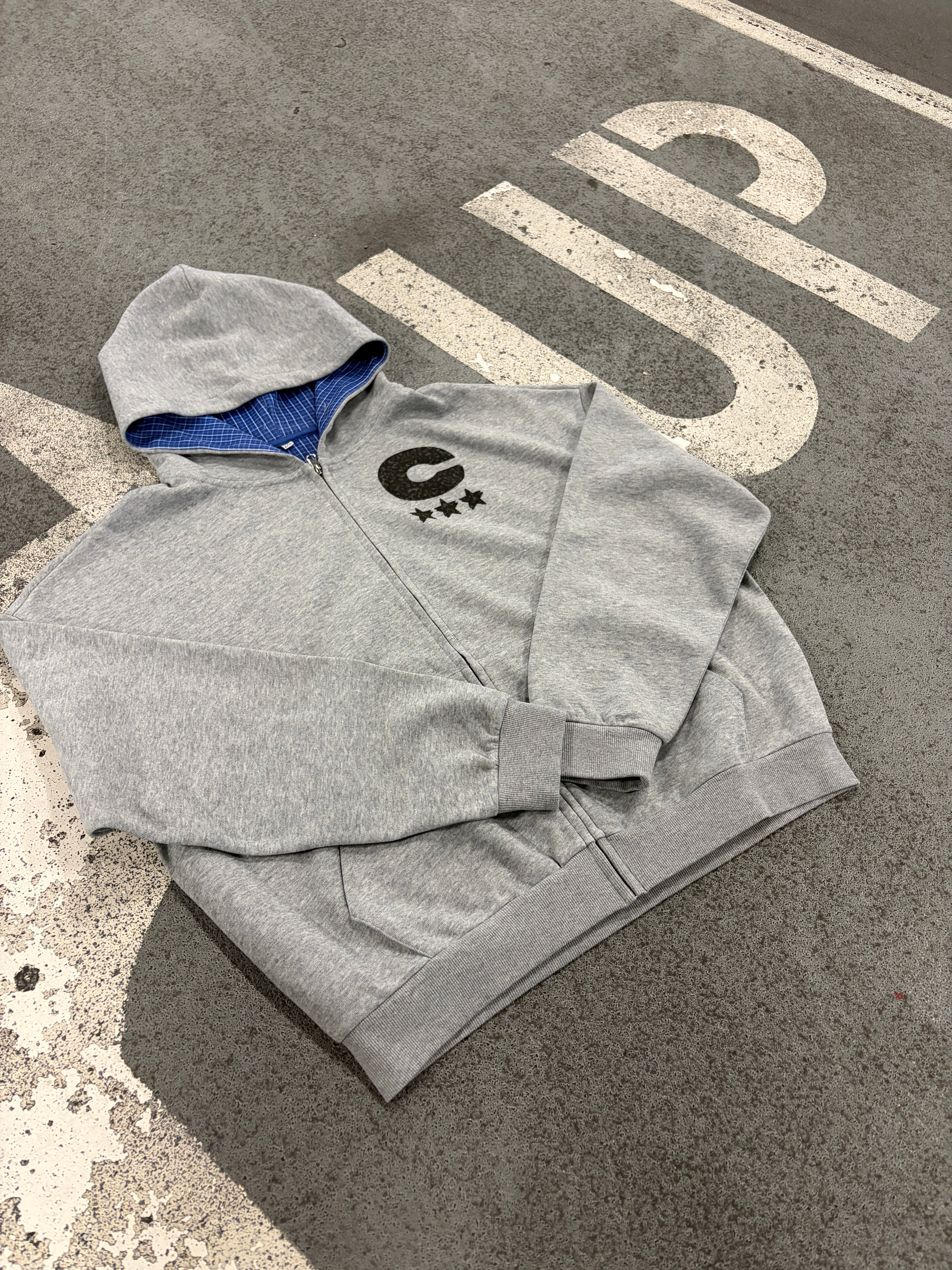 CNTO BASICS ZIP UP HOODIE