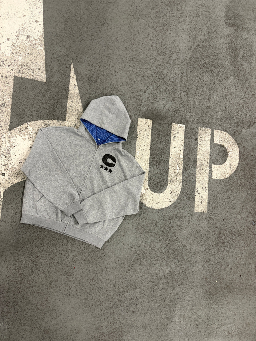 CNTO BASICS ZIP UP HOODIE