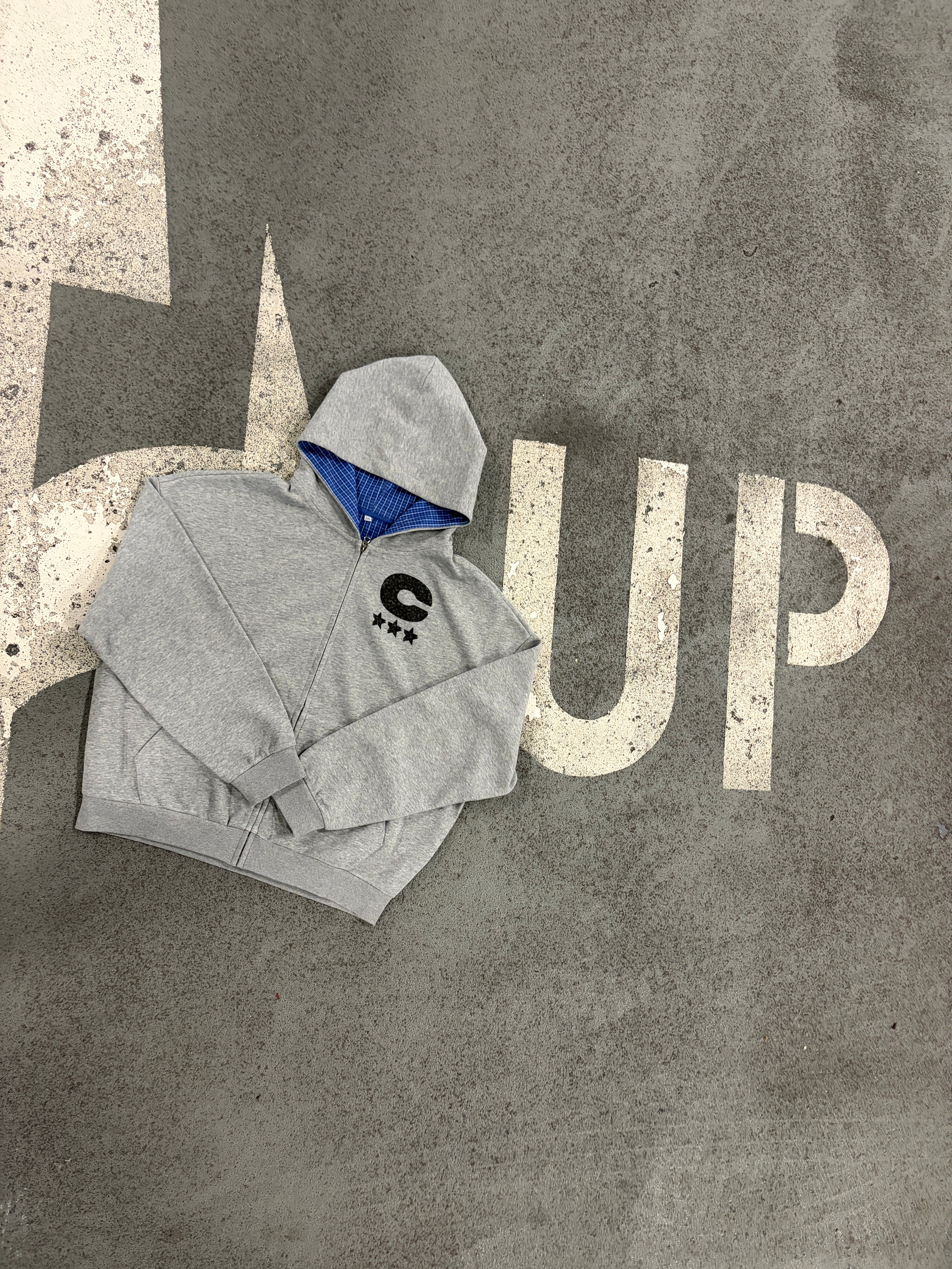 CNTO BASICS ZIP UP HOODIE