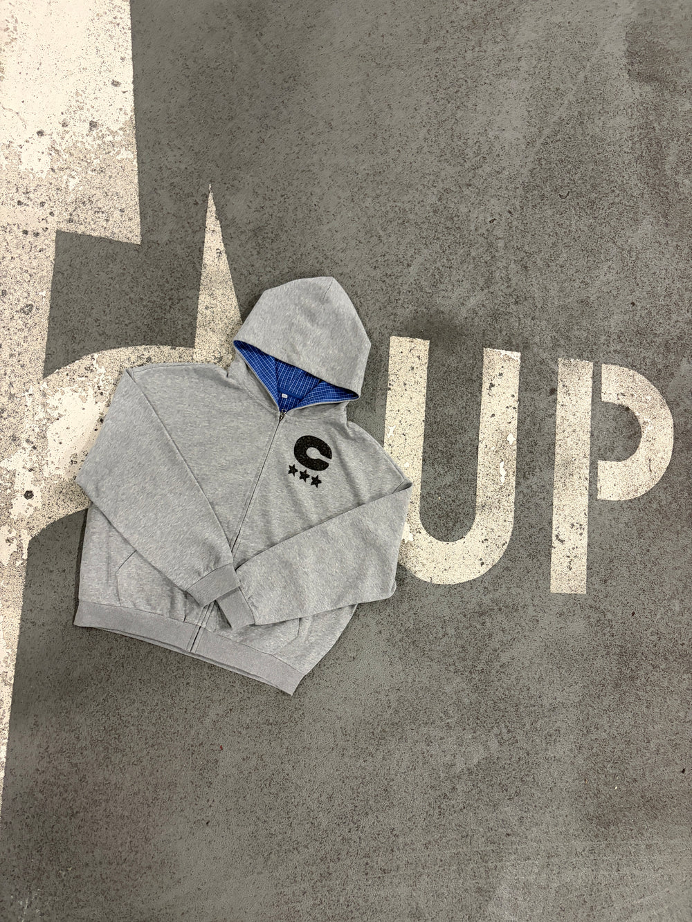 CNTO BASICS ZIP UP HOODIE