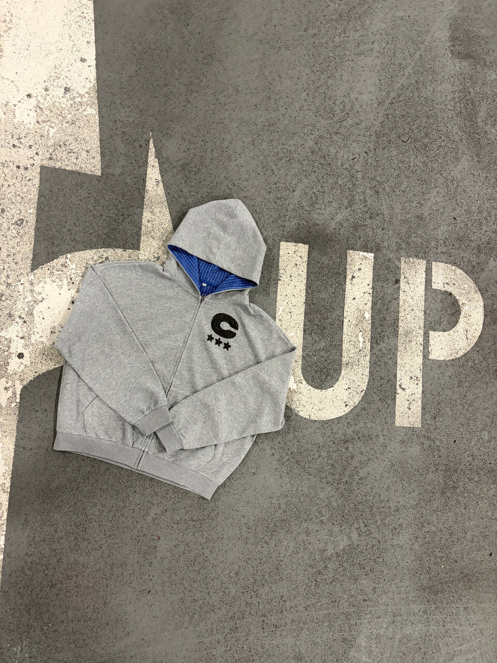 CNTO BASICS ZIP UP HOODIE